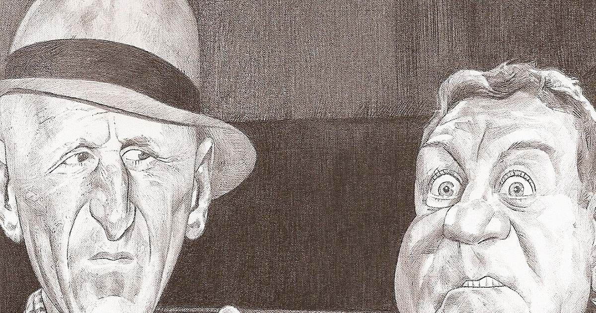 Portrait stylisé évoquant le cinéma des années 60 et le style de Jean Gabin